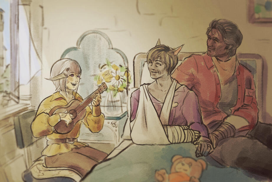 recouperating in terncliff post-ew